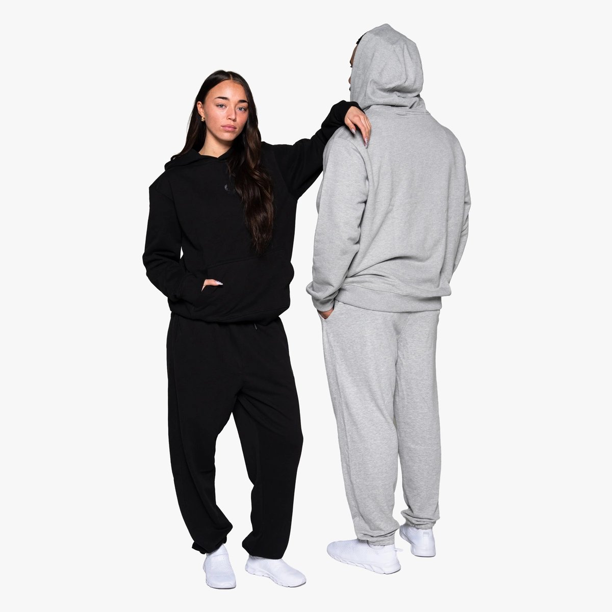 Image of Heavyweight Hoodie - Color - Black - Black Logo
