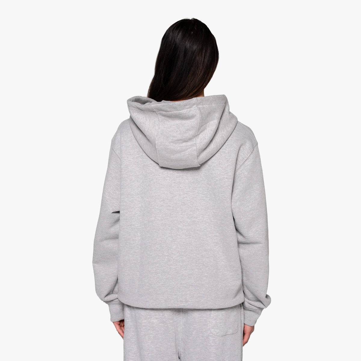 Image of Heavyweight Hoodie - Color - Gray - Gray Logo - 11 / 24