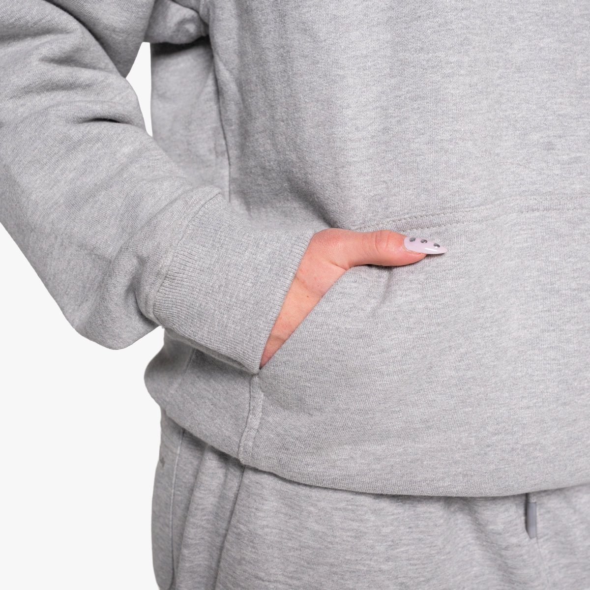 Image of Heavyweight Hoodie - Color - Gray - Gray Logo - 13 / 24