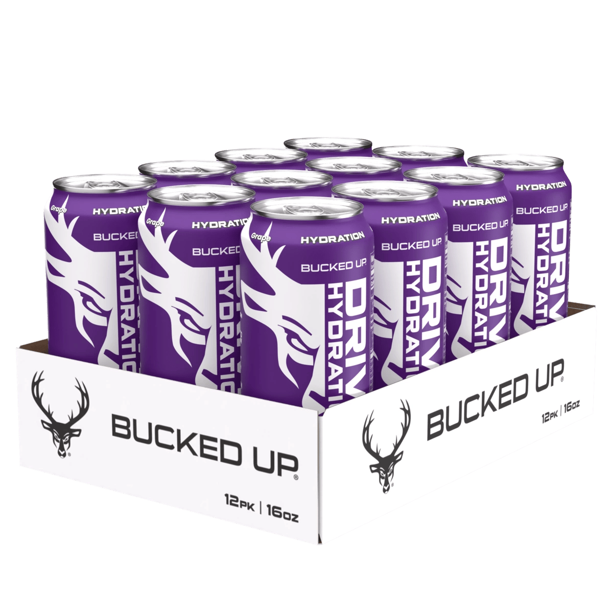 Image of Drive Hydration Drinks (1 Case / 12 Cans) - Flavor - Grape