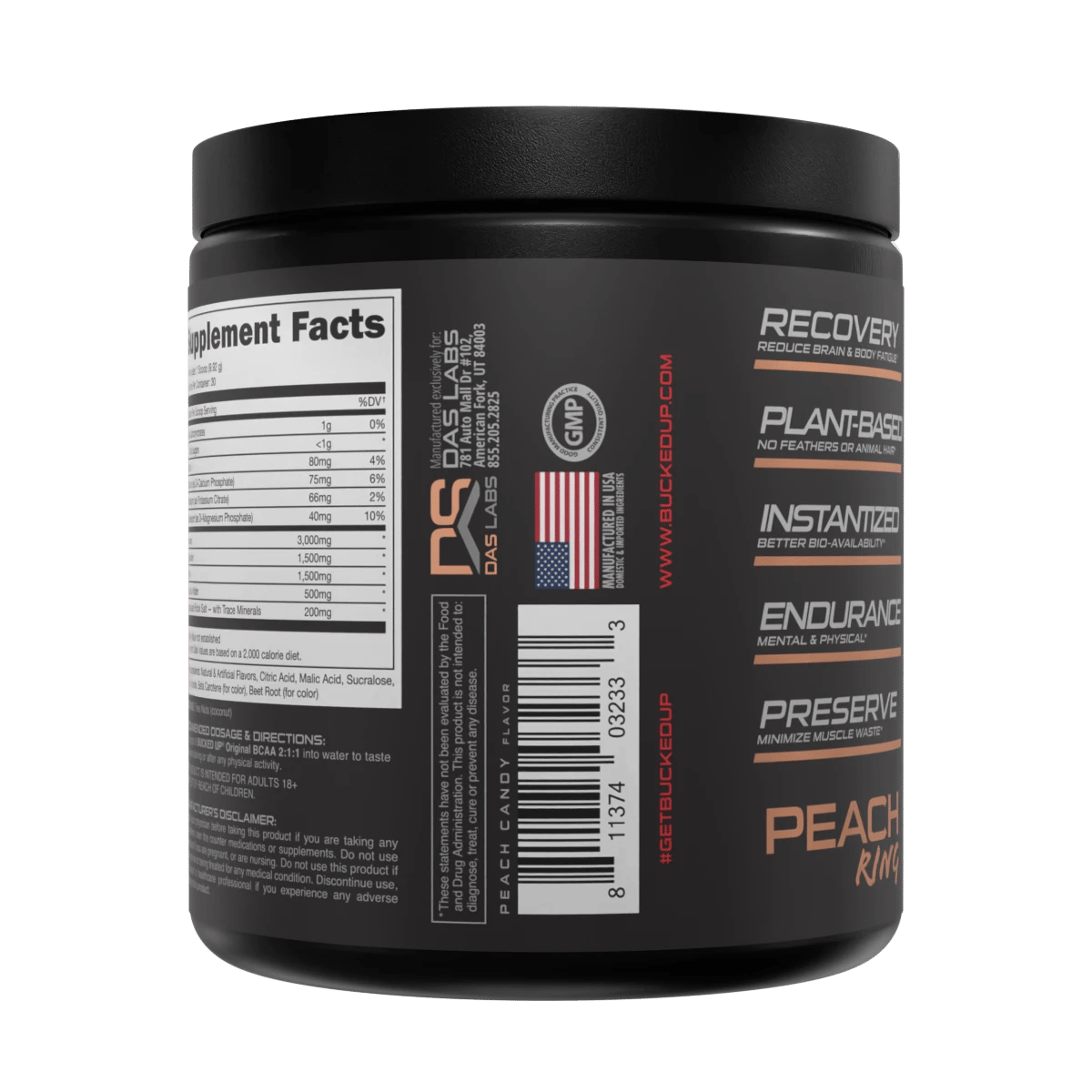 Image of Original BCAA 2:1:1 - Flavor - Peach Ring