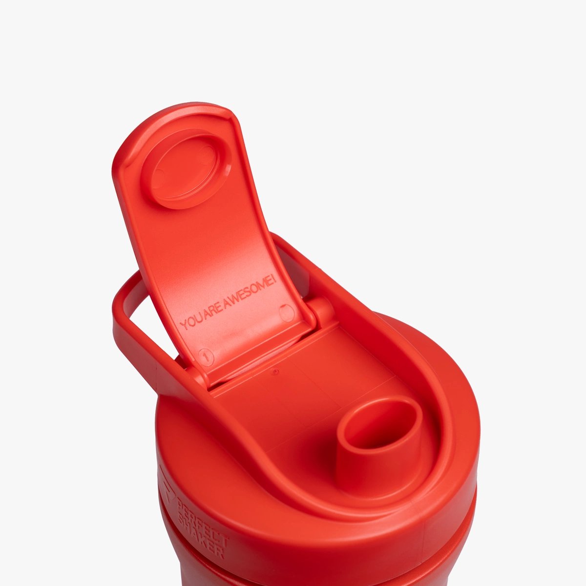 Image of Bucked Up Insulated Stainless Steel Shaker Bottle – 27oz - Color - Red