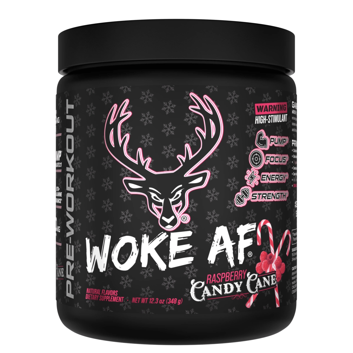 Image of LAST CHANCE FLAVORS - Woke AF - Flavor - Raspberry Candy Cane
