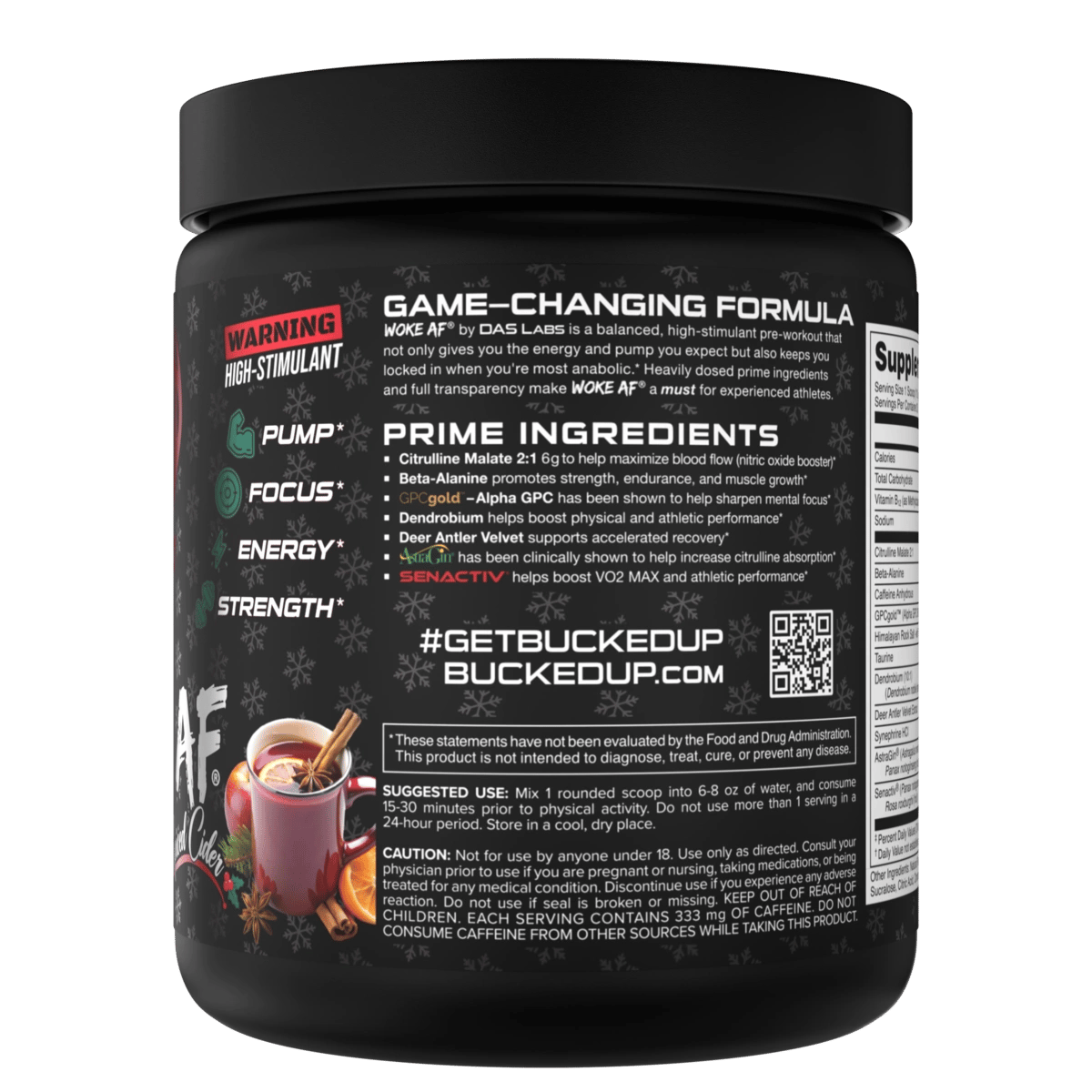 Image of LAST CHANCE FLAVORS - Woke AF - Flavor - Spiced Cider