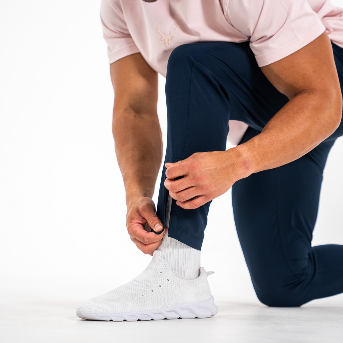 Image of Staple Pants - Color - Navy Blue - Navy Logo