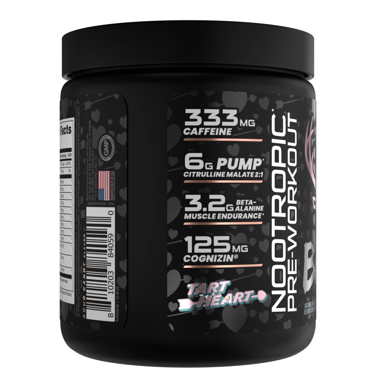 Image of LAST CHANCE FLAVORS - BAMF High Stimulant Nootropic Pre-Workout - Flavor - Tart Heart