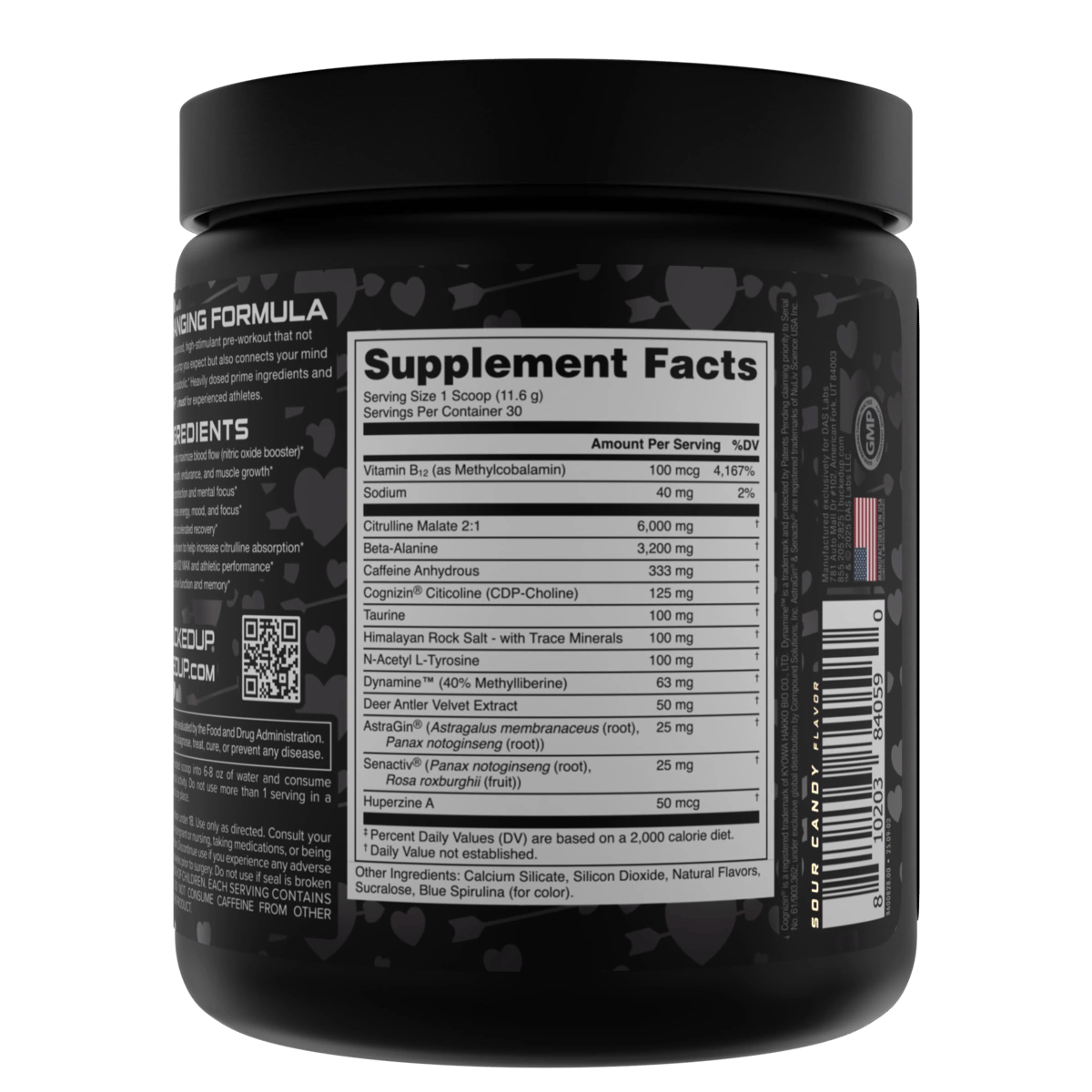 Image of LAST CHANCE FLAVORS - BAMF High Stimulant Nootropic Pre-Workout - Flavor - Tart Heart