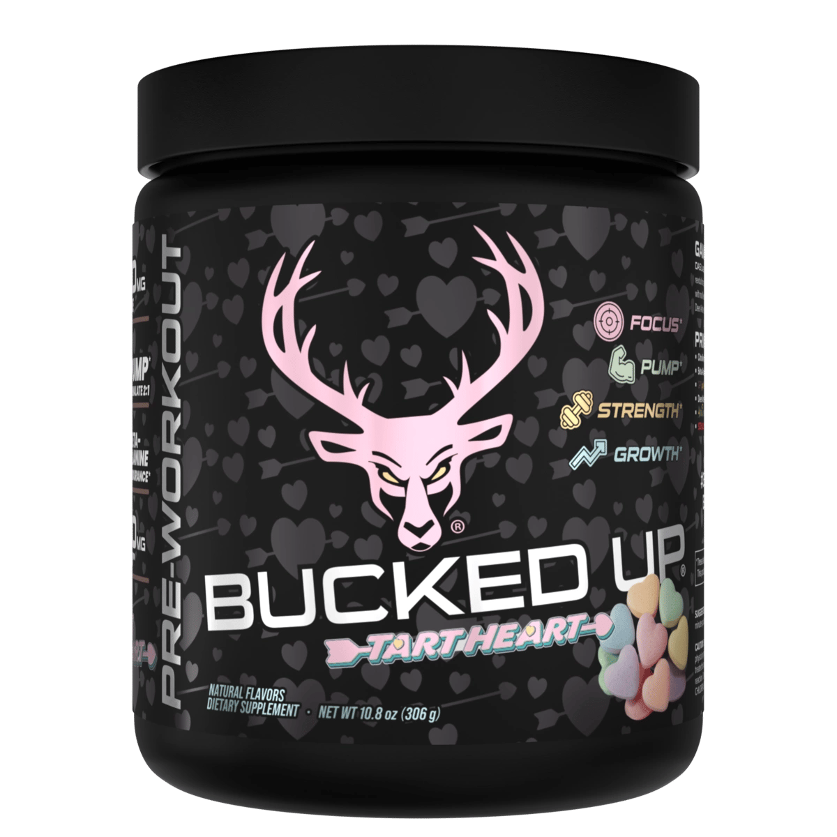 Image of LAST CHANCE FLAVORS - Bucked Up Pre-Workout - Flavor - Tart Heart