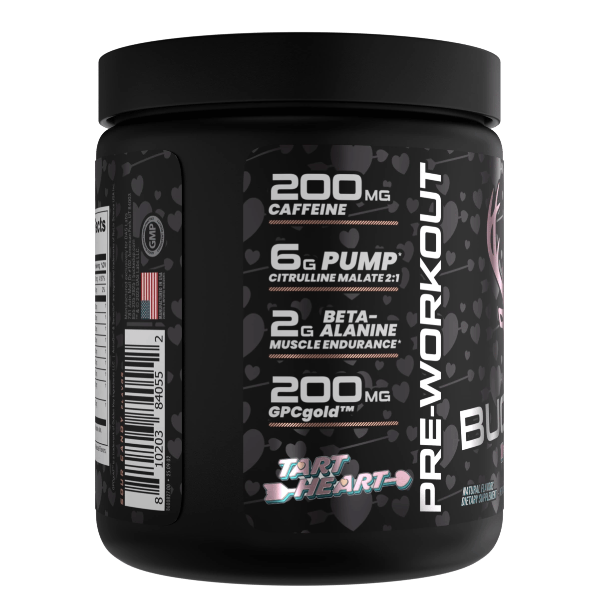 Image of LAST CHANCE FLAVORS - Bucked Up Pre-Workout - Flavor - Tart Heart