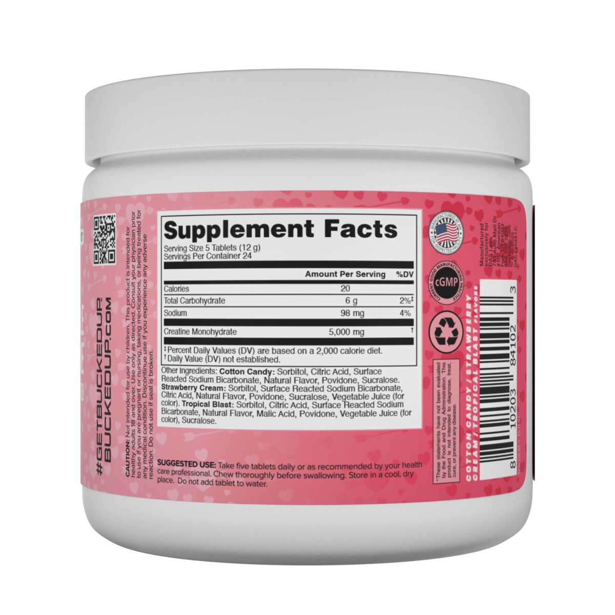 Image of Creatine Candy | Last Chance Flavors! - Flavors - Variety (Cotton Candy, Strawberry Cream, Tropical Blast)