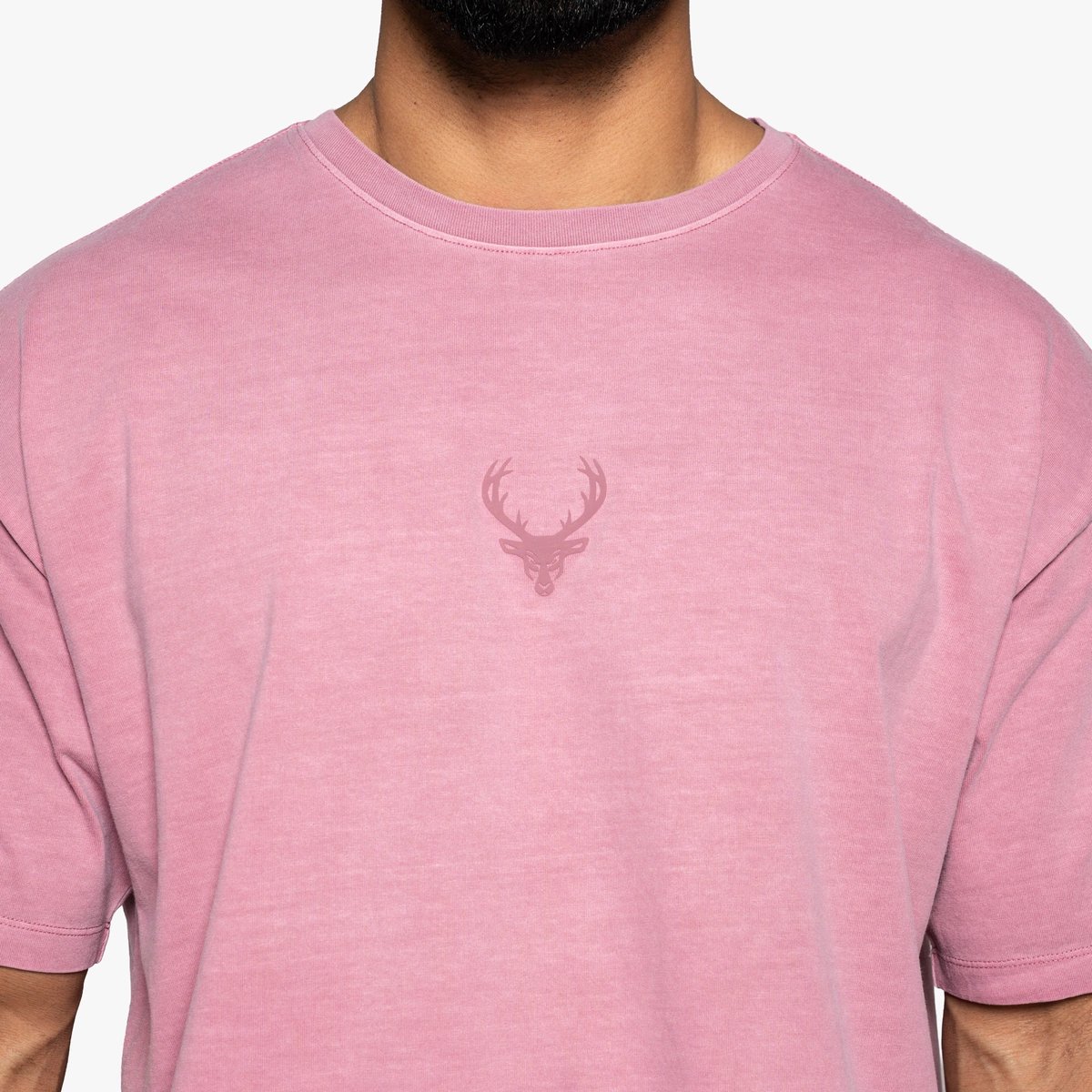 Image of Boxy Pump Cover - Color - Dusty Pink - Pink Logo