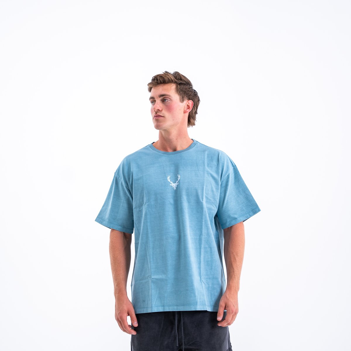 Extended Pump Cover - Color - Light Blue - Blue Logo