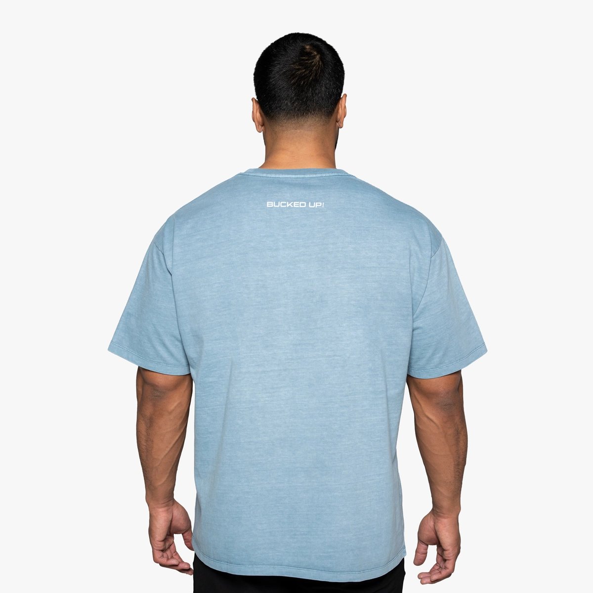 Image of Extended Pump Cover - Color - Light Blue - Blue Logo