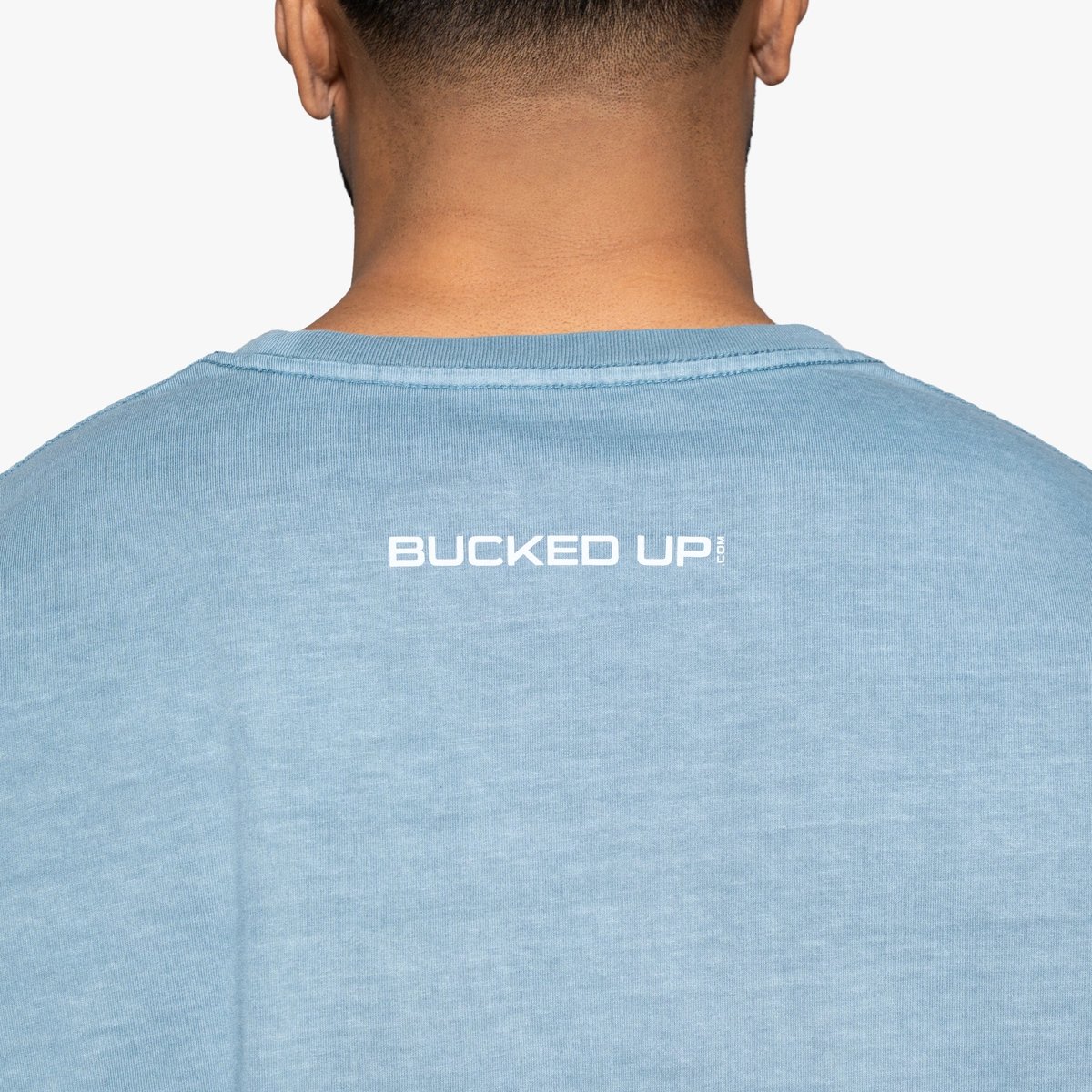 Image of Extended Pump Cover - Color - Light Blue - Blue Logo
