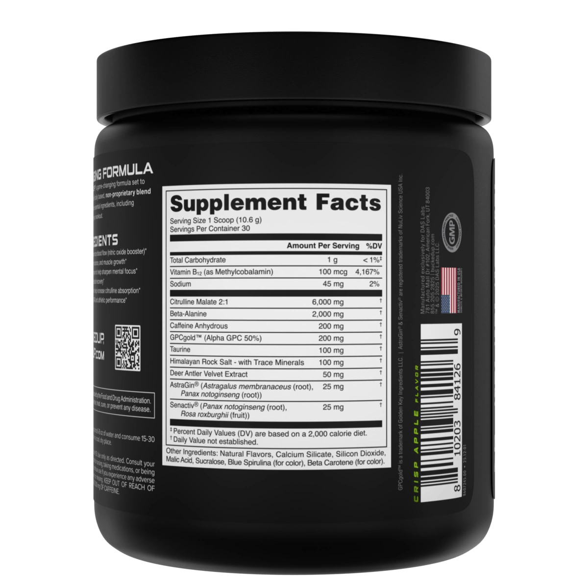 Image of Bucked Up Pre-Workout Limited-Time Flavors - Flavor - Crisp Apple - 14 / 15
