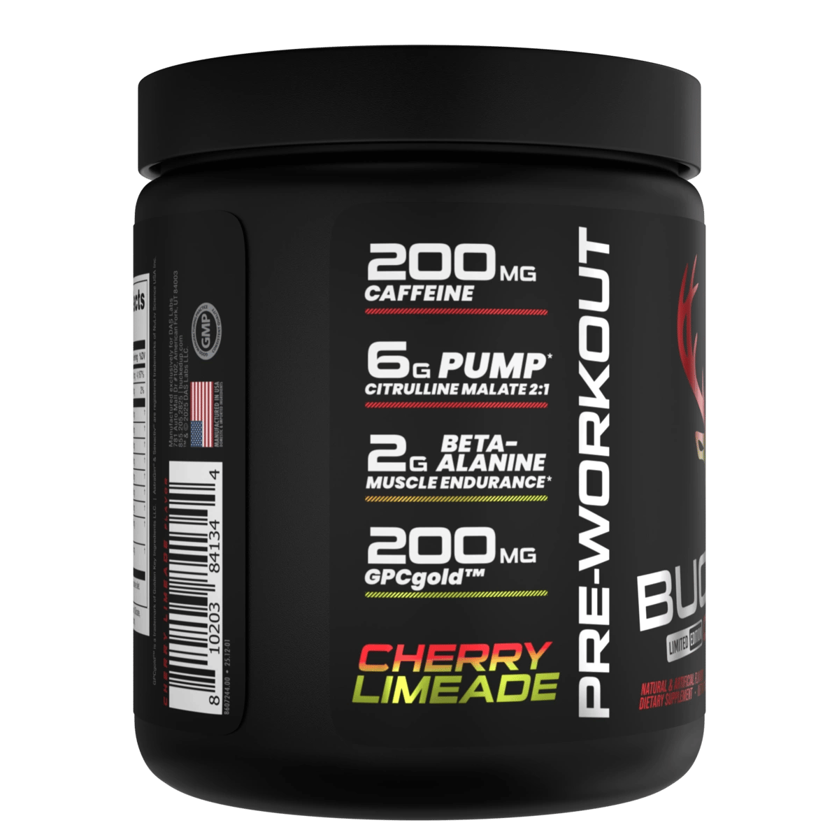 Image of Bucked Up Pre-Workout Limited-Time Flavors - Flavor - Cherry Limeade - 3 / 5