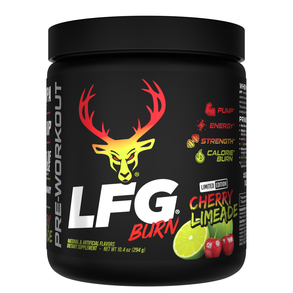 Image of LFG Burn Thermogenic Pre-Workout Limited-Time Flavors - Flavor - Cherry Limeade