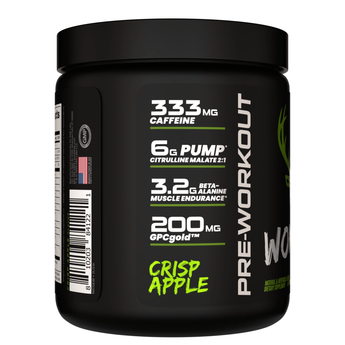 Image of Woke AF Pre-Workout Limited-Time Flavors - Flavor - Crisp Apple