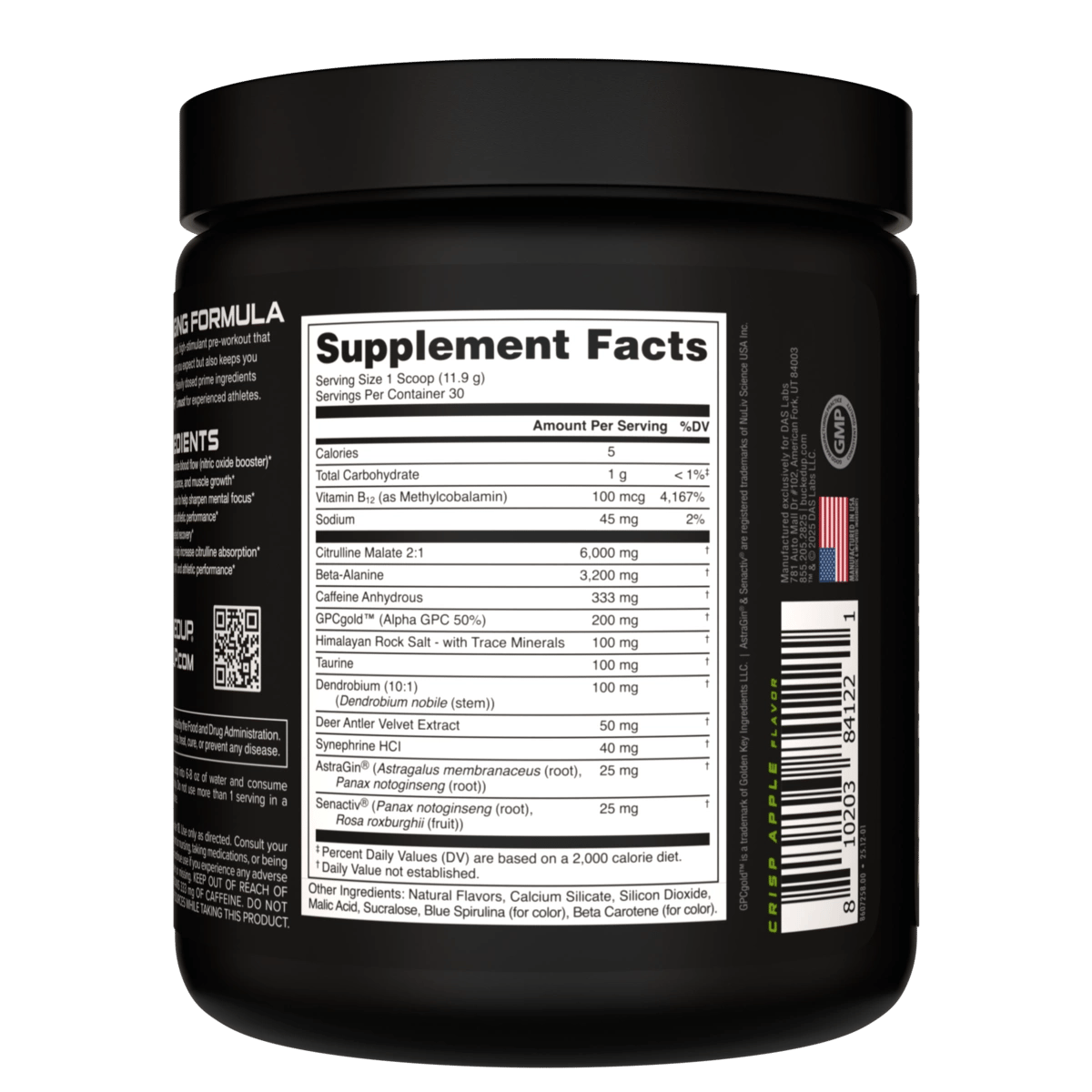 Image of Woke AF Pre-Workout Limited-Time Flavors - Flavor - Crisp Apple