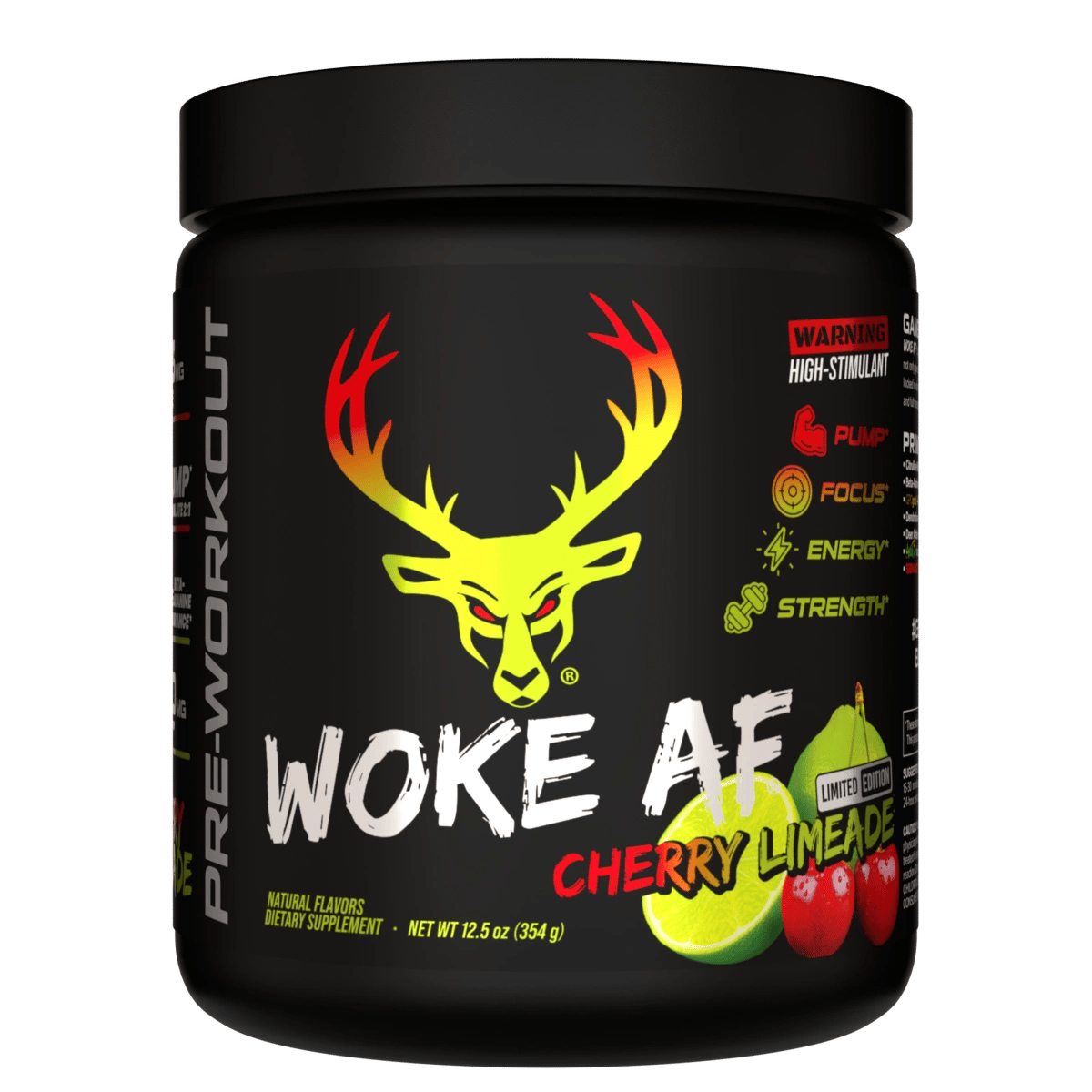 Image of Woke AF Pre-Workout Limited-Time Flavors - Flavor - Cherry Limeade