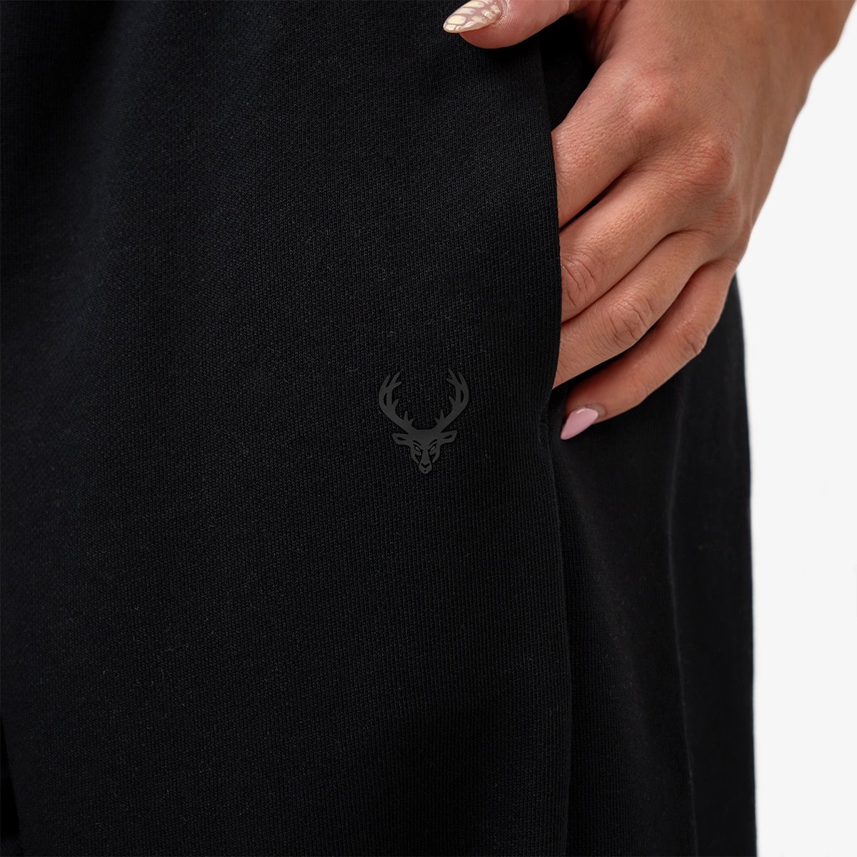 Image of Women's Straight Leg Sweatpants - Color - Black
