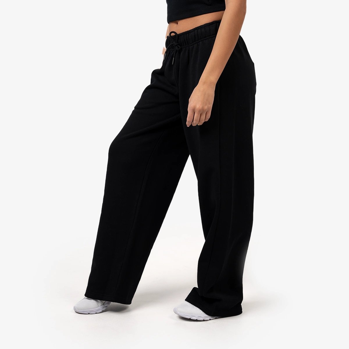 Women's Straight Leg Sweatpants - Color - Black
