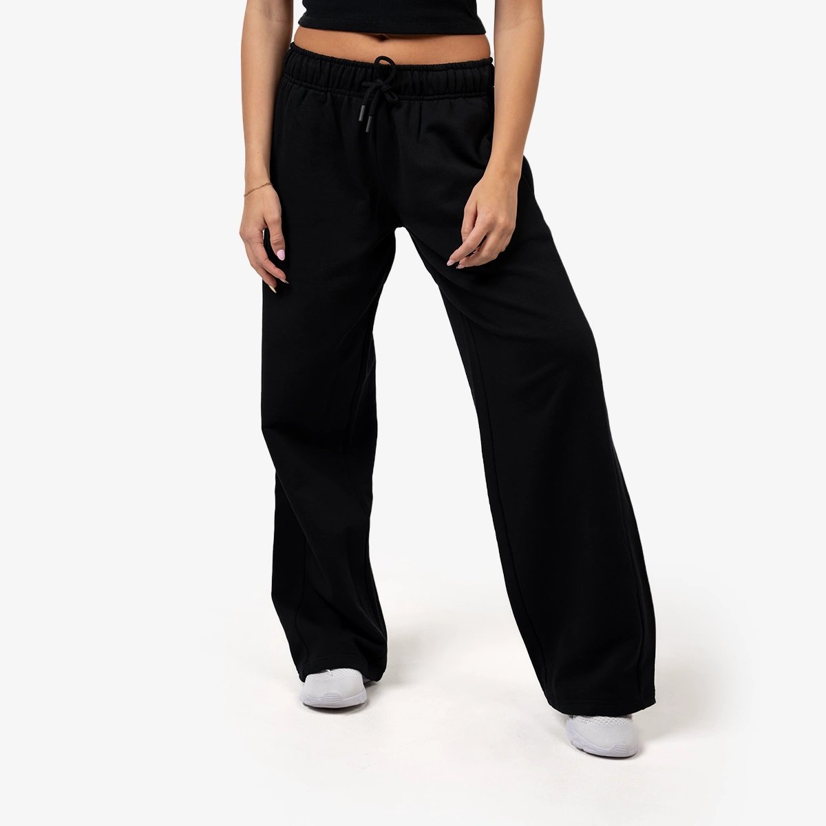 Image of Women's Straight Leg Sweatpants - Color - Black