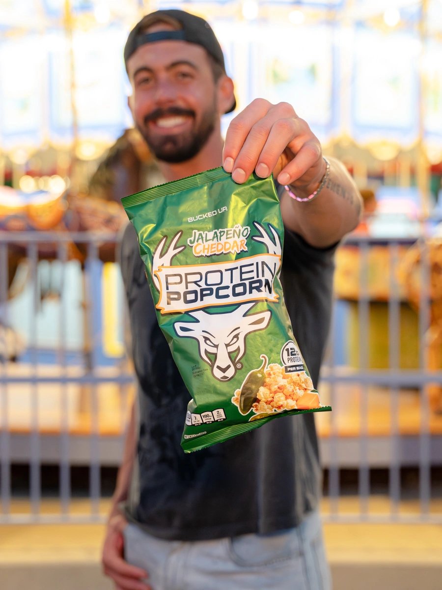Image of Protein Popcorn (1 Bag) - Flavor - Jalapeño Cheddar