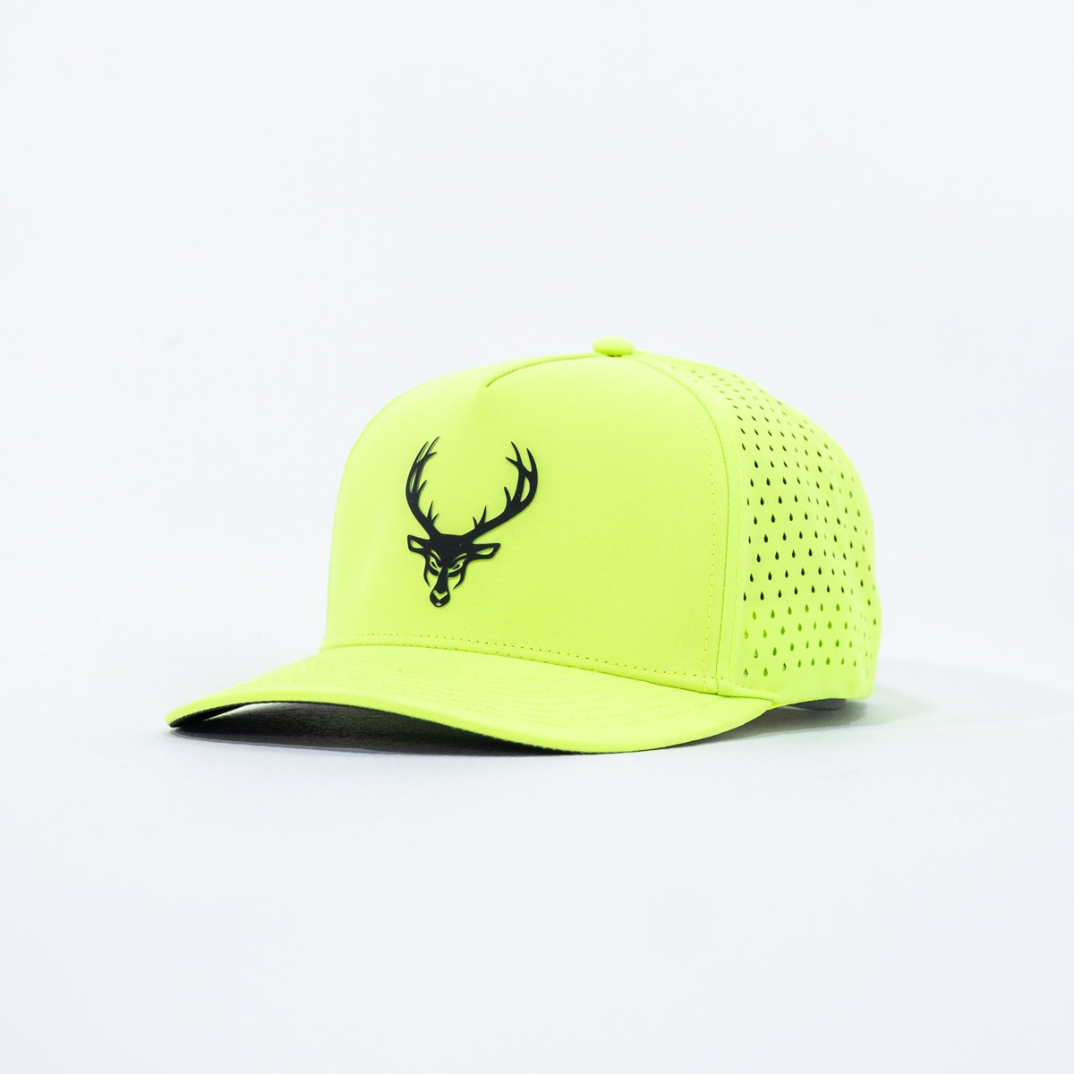 Image of Premium Series Hat - Neon - Color - Neon Yellow - Black Logo