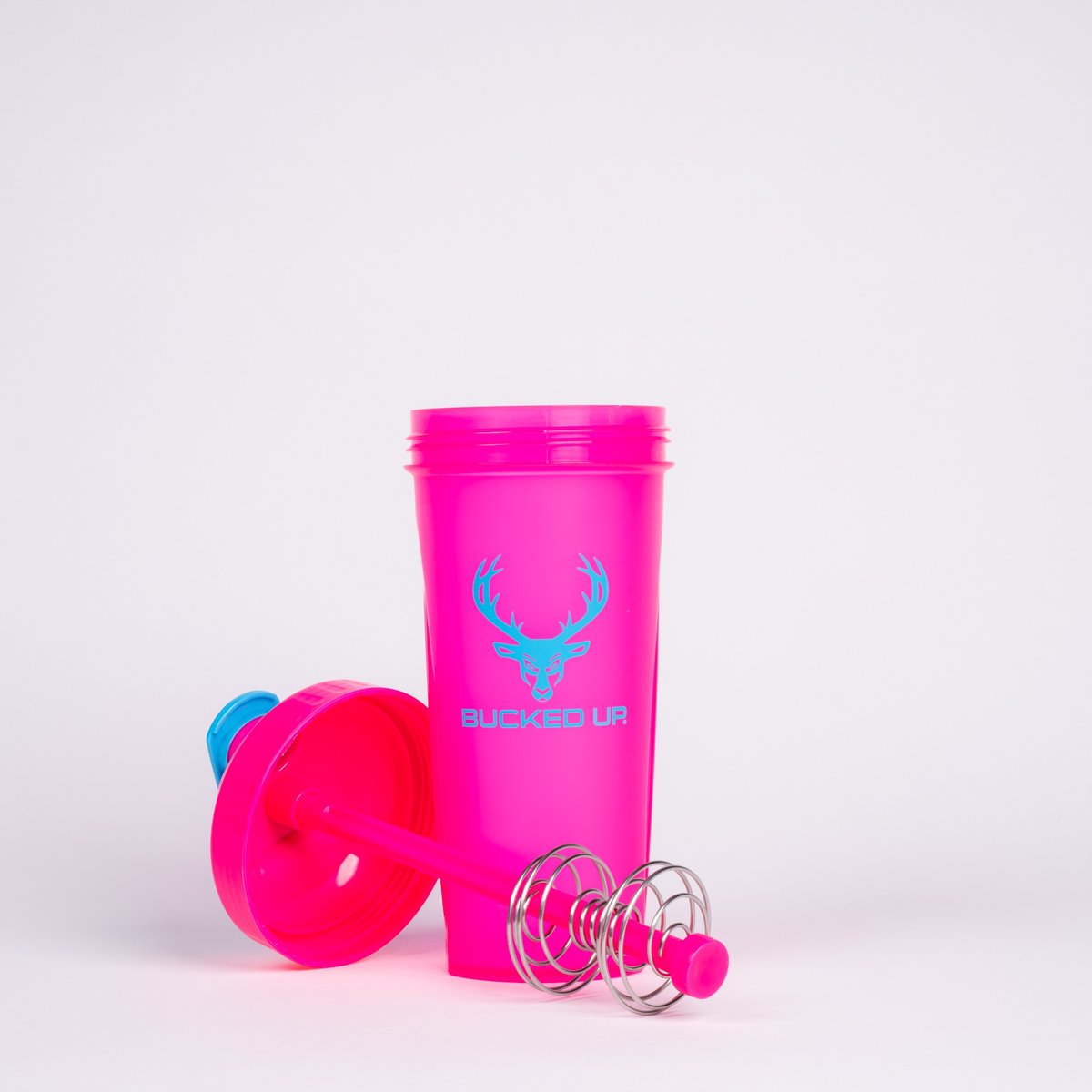 Image of Limited Edition | Neon Perfect Shakers - Color - Neon Pink - Turquoise Logo - 4 / 29