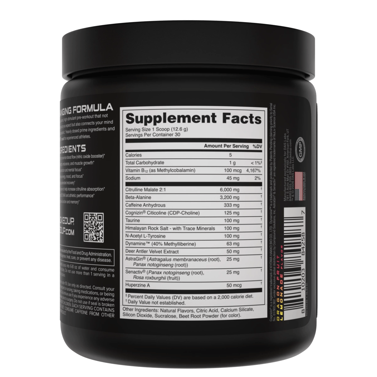 Image of BAMF High Stimulant Nootropic Pre-Workout Limited-Time Flavors - Flavor - Dragon Fruit Lemonade