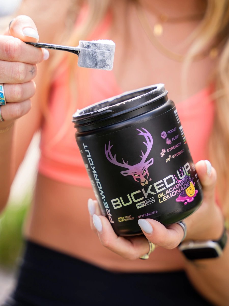 Image of Bucked Up Pre-Workout Limited-Time Flavors - Flavor - Blackberry Lemonade