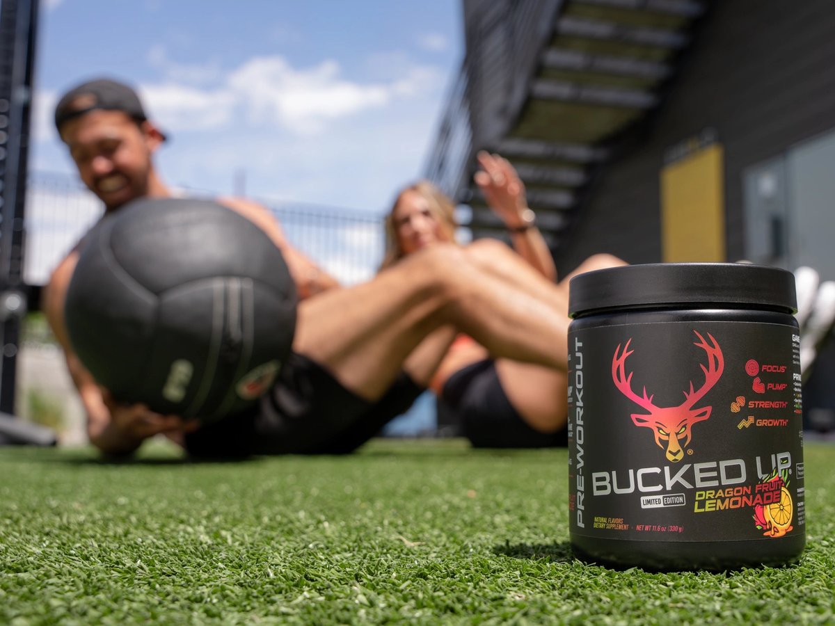 Image of Bucked Up Pre-Workout Limited-Time Flavors - Flavor - Dragon Fruit Lemonade - 2 / 5