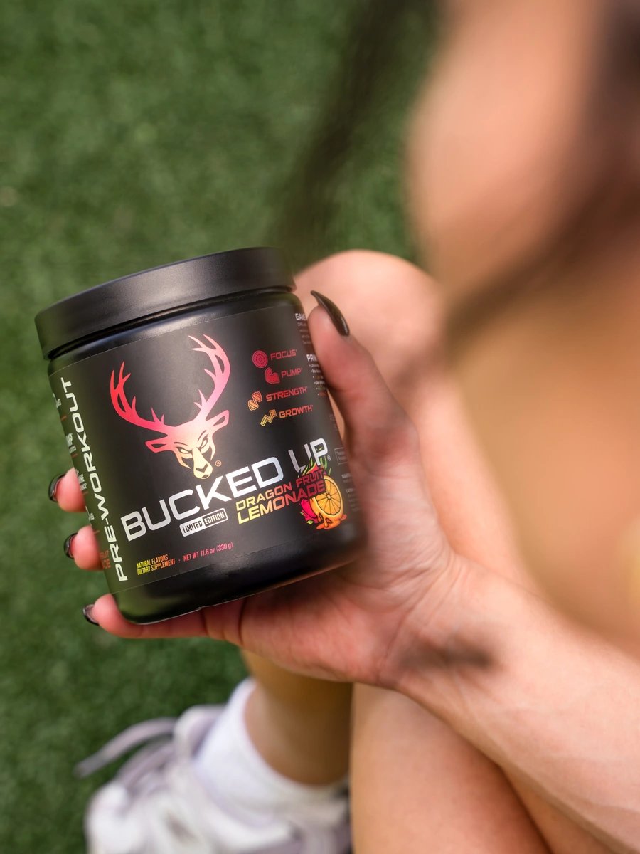 Image of Bucked Up Pre-Workout Limited-Time Flavors - Flavor - Dragon Fruit Lemonade - 3 / 5