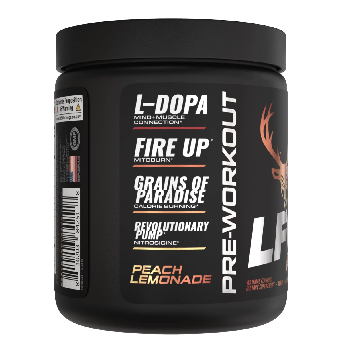 Image of LFG Burn Thermogenic Pre-Workout Limited-Time Flavors - Flavor - Peach Lemonade