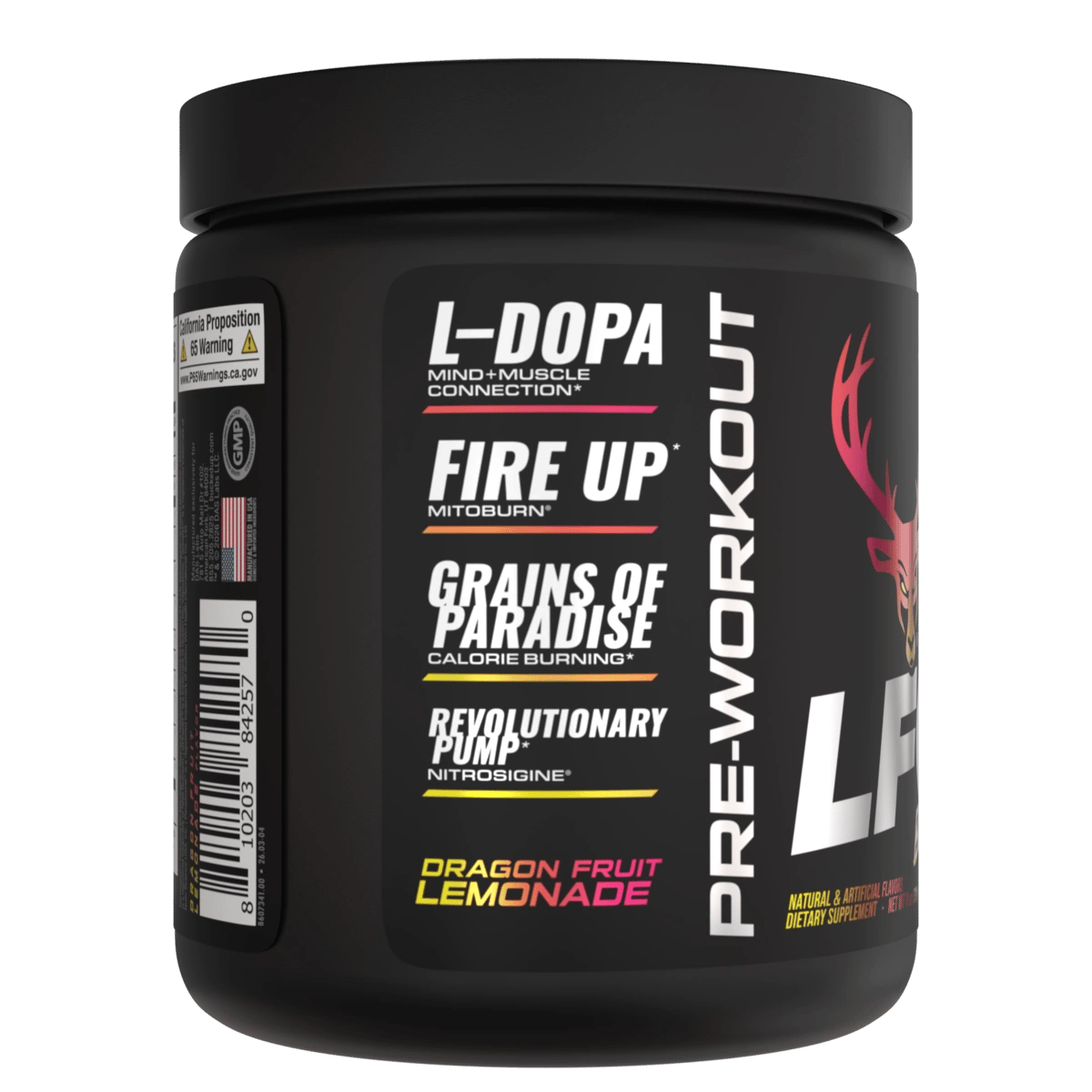 Image of LFG Burn Thermogenic Pre-Workout Limited-Time Flavors - Flavor - Dragon Fruit Lemonade