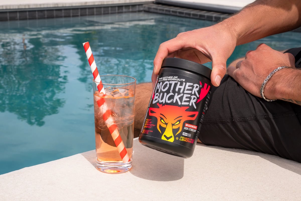Image of Mother Bucker Pre-Workout Limited-Time Flavors - Flavor - Dragon Fruit Lemonade