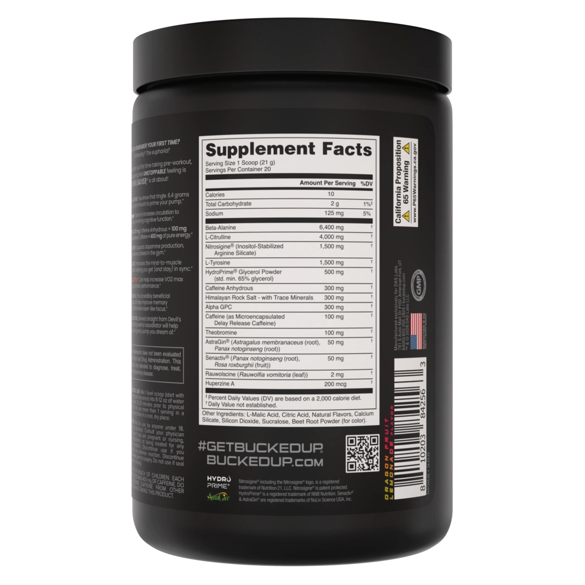 Image of Mother Bucker Pre-Workout Limited-Time Flavors - Flavor - Dragon Fruit Lemonade