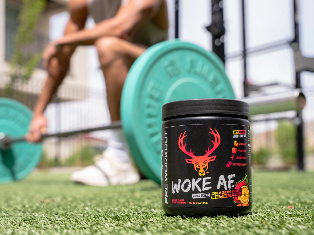 Image of Woke AF Pre-Workout Limited-Time Flavors - Flavor - Dragon Fruit Lemonade