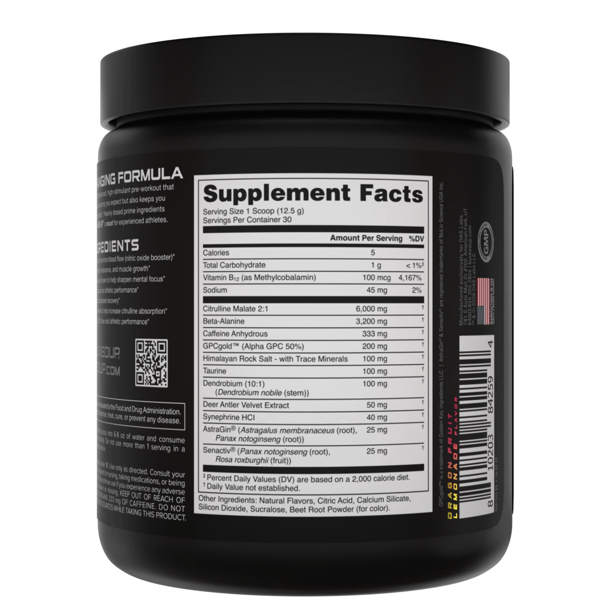 Image of Woke AF Pre-Workout Limited-Time Flavors - Flavor - Dragon Fruit Lemonade