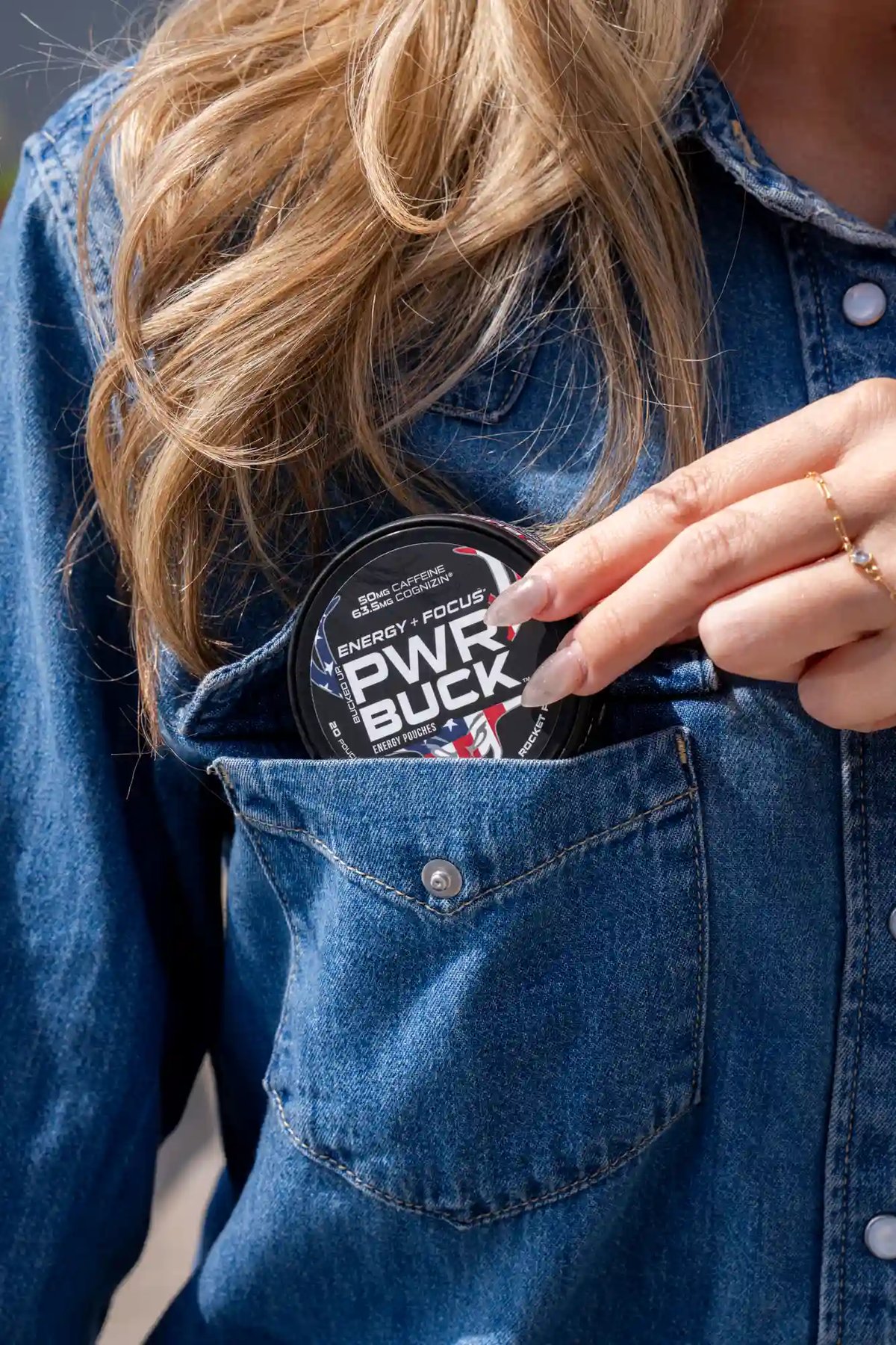 Image of PWR Buck Energy Pouches - Flavor - Rocket Pop