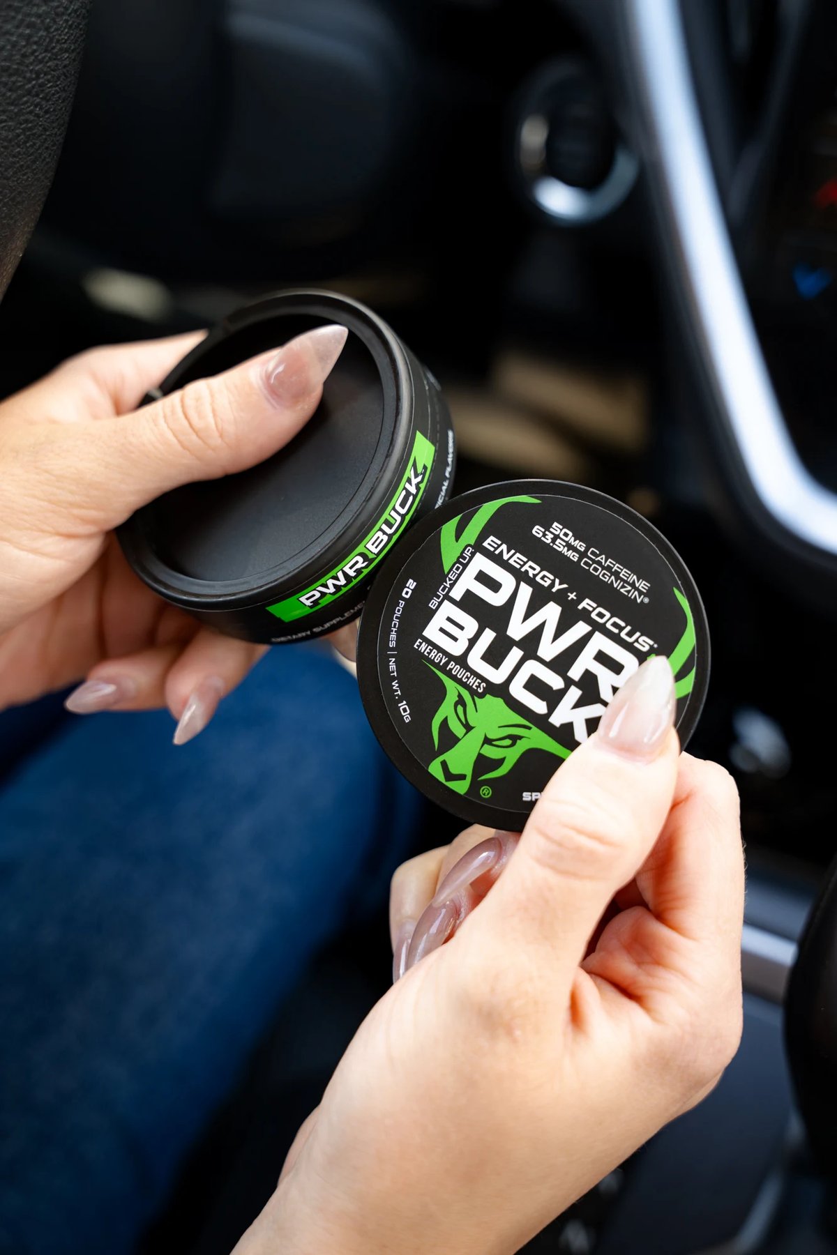 Image of PWR Buck Energy Pouches - Flavor - Spearmint