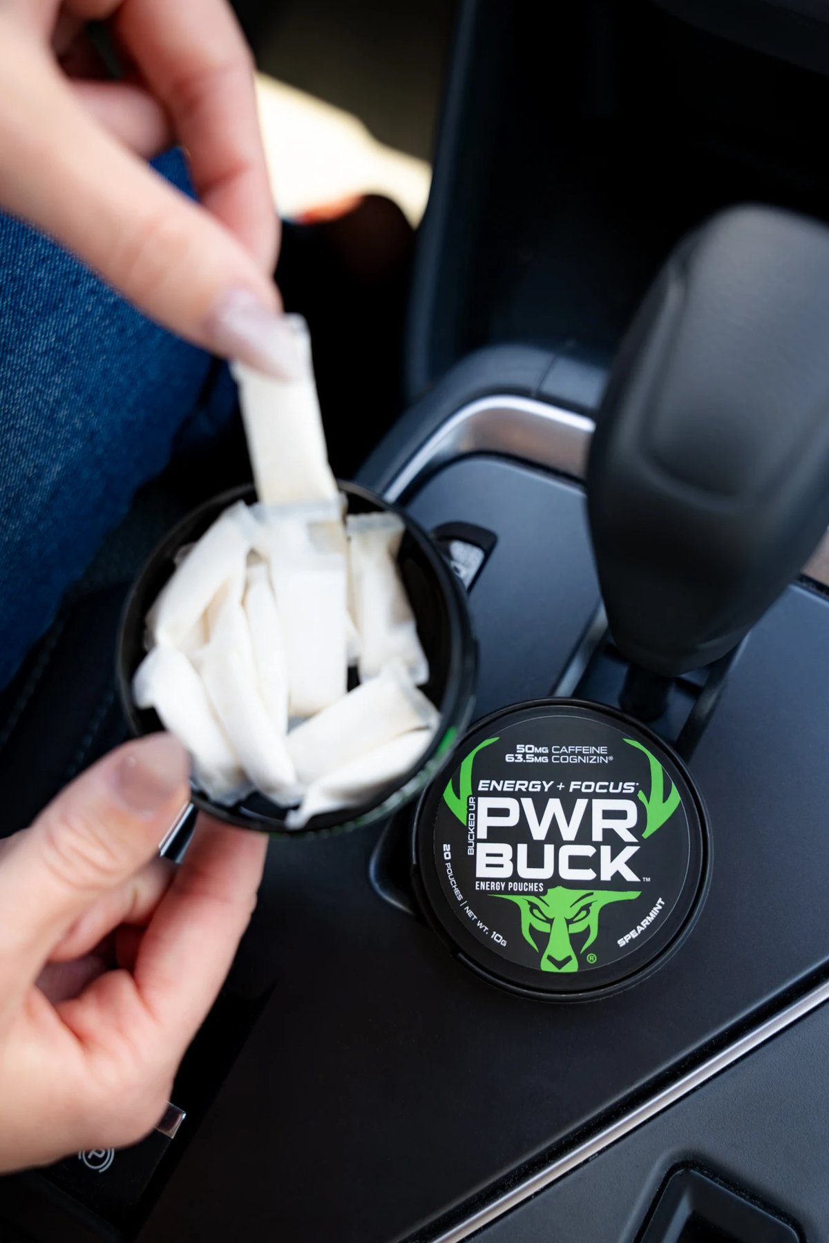 Image of PWR Buck Energy Pouches - Flavor - Spearmint