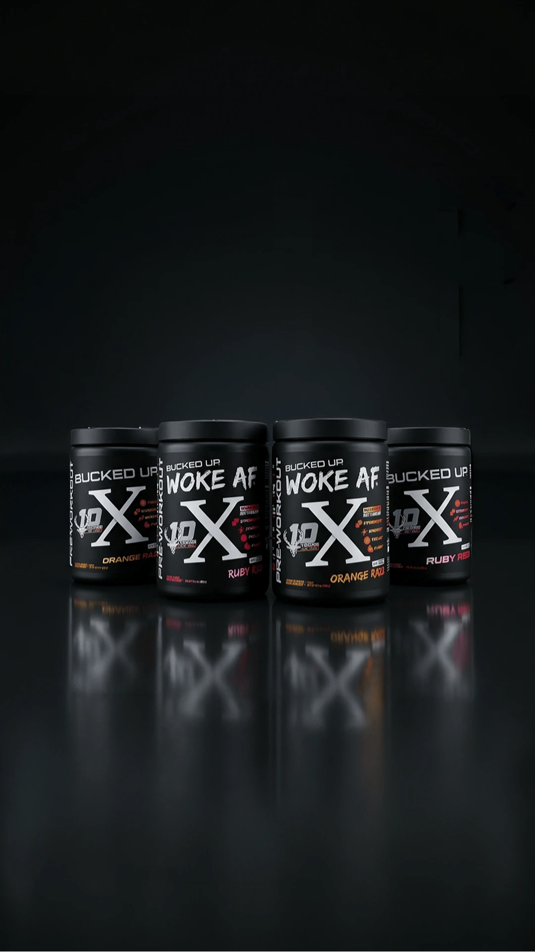 Image of Anniversary X Pre-Workout - Type/Flavor - Woke AF X - Ruby Red