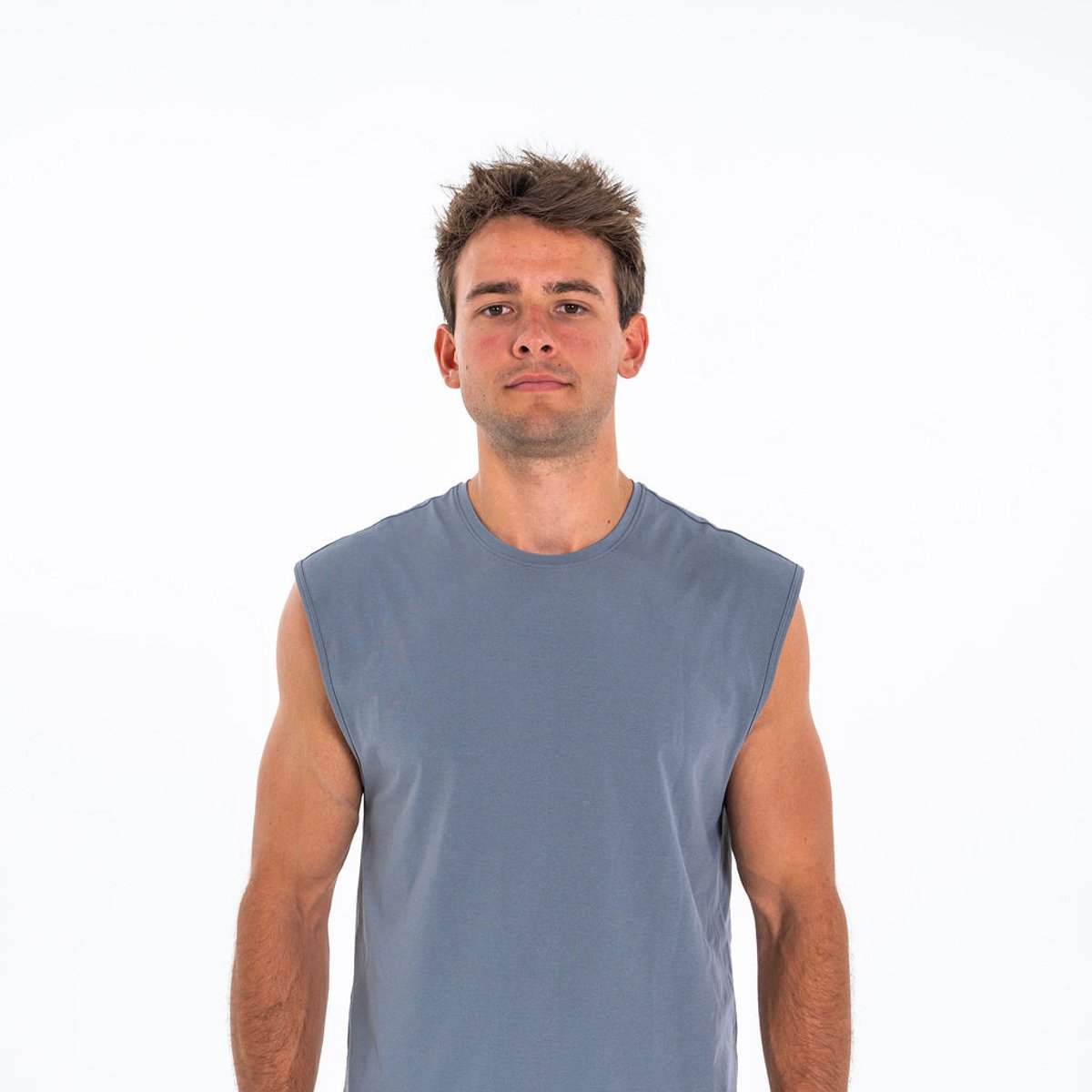 Image of Power Tank - Color - Gray / Gray Logo