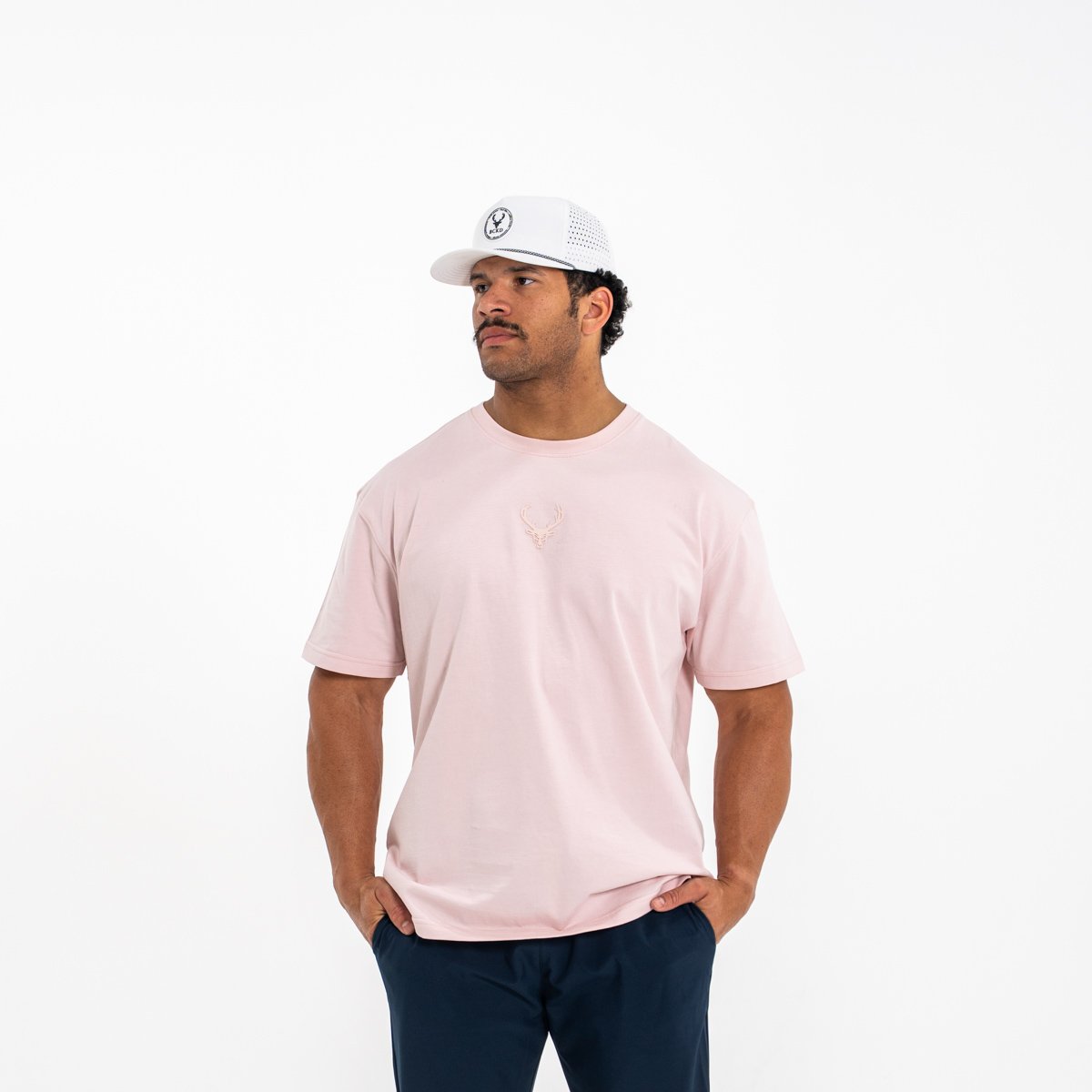 Heavyweight Pump Cover T-Shirt - Color - Oyster / Oyster Logo