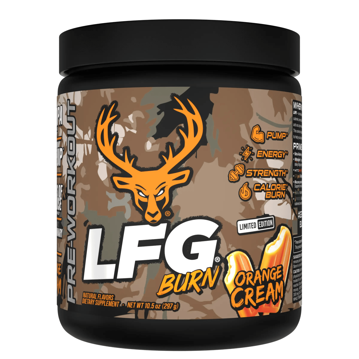 LFG Burn Thermogenic Pre-Workout - Flavor - Hunt - Orange Cream