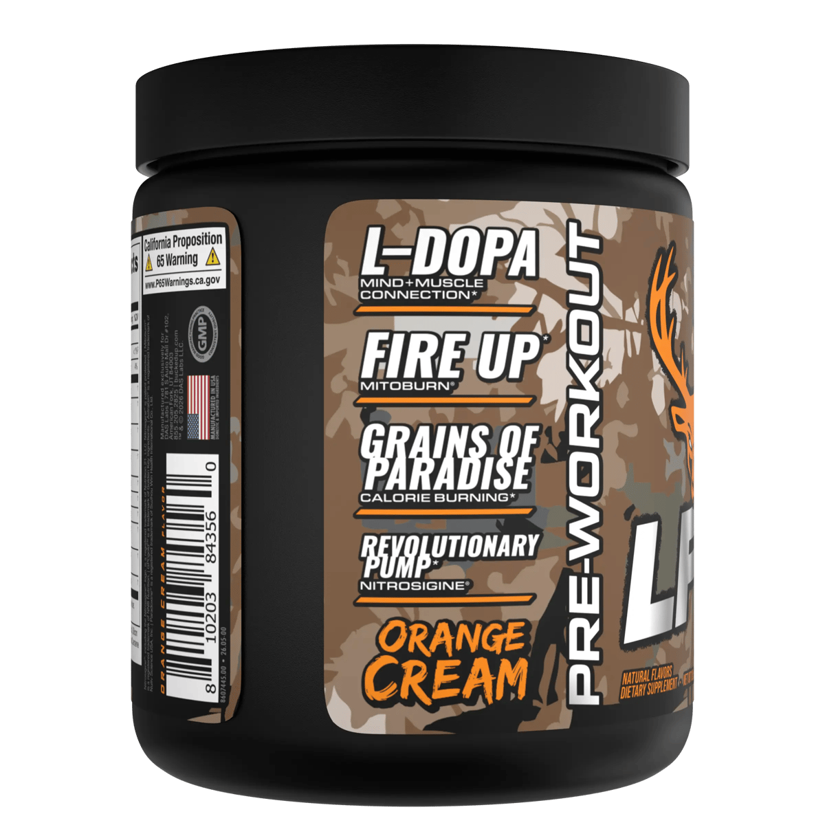 Image of LFG Burn Thermogenic Pre-Workout - Flavor - Hunt - Orange Cream - 3 / 5
