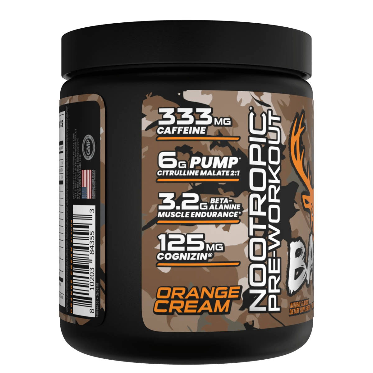 Image of BAMF - High Stimulant Nootropic Pre-Workout - Flavor - Hunt - Orange Cream - 3 / 5
