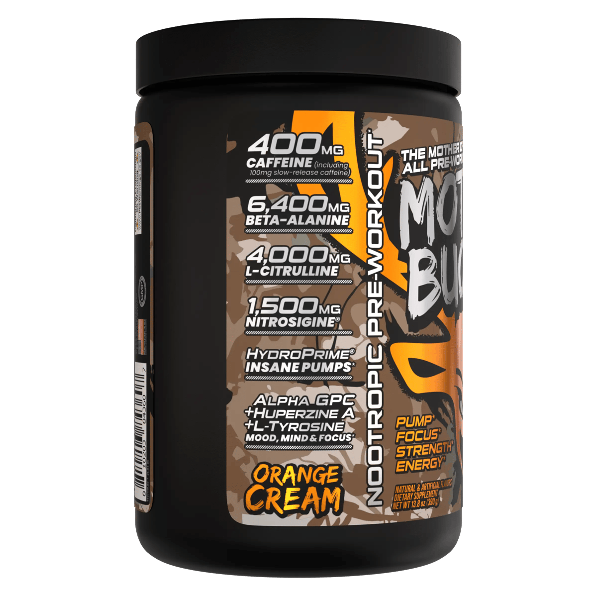 Image of Mother Bucker Pre-Workout - Flavor - Hunt - Orange Cream - 3 / 5